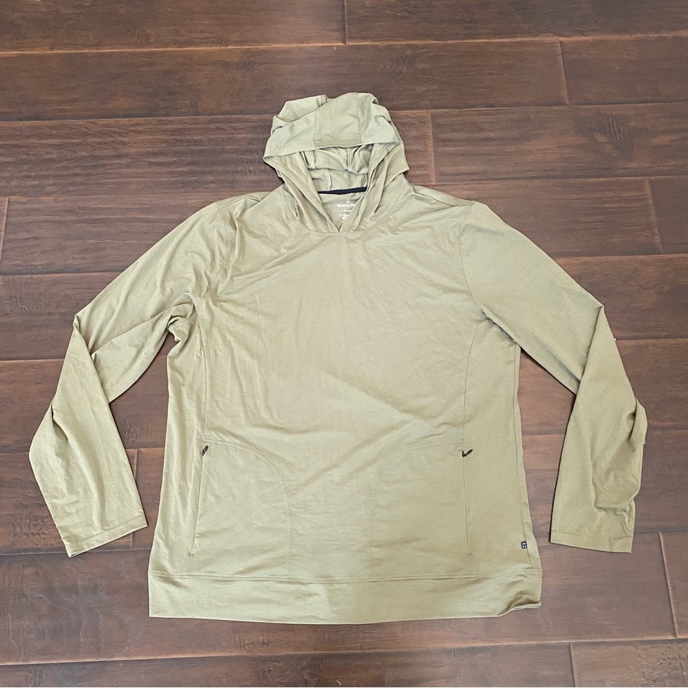Tommy john Men's green hoodie size 2XL New without tag